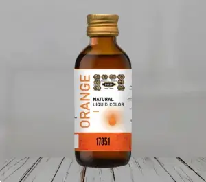 Orange Natural Liquid Color