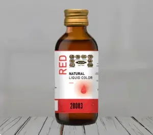 Red Natural Liquid Color